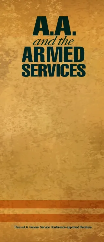 A.A. and the Armed Services