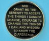 04 Year Medallion Black and Pearl Tri-Plate