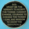 06 Year Medallion Black and Pearl Tri-Plate