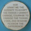 09 Year Medallion White Sparkle Tri-Plate