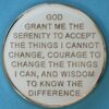 10 Year Medallion White Sparkle Tri-Plate