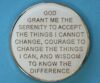 10 Year Medallion White Sparkle Tri-Plate