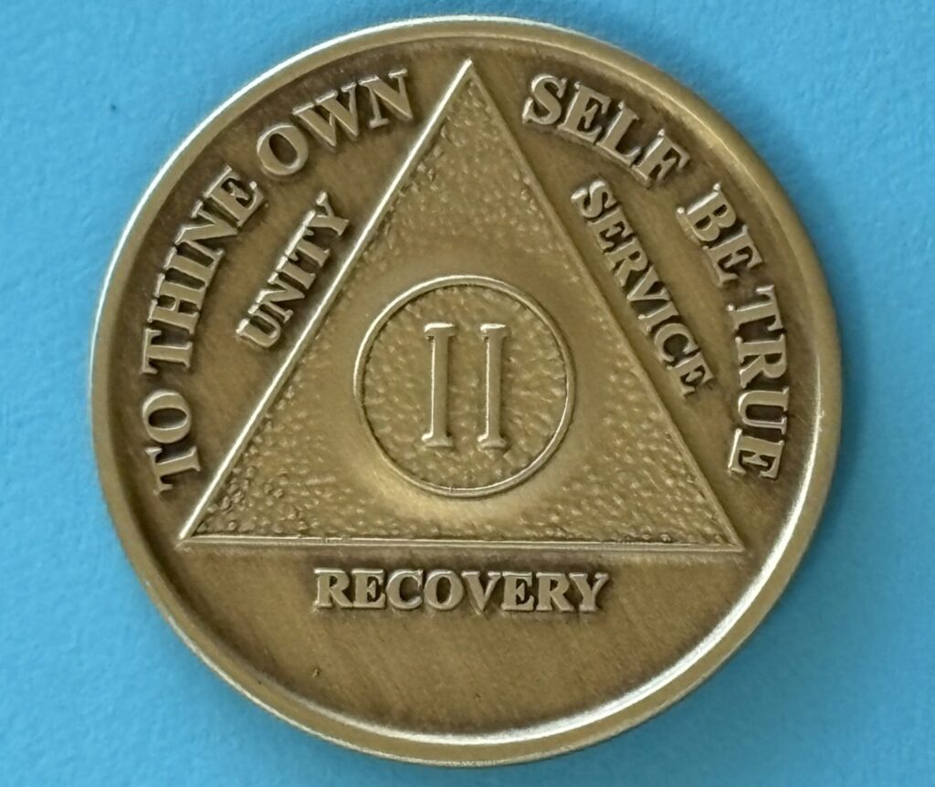 02 Year Bronze Medallion
