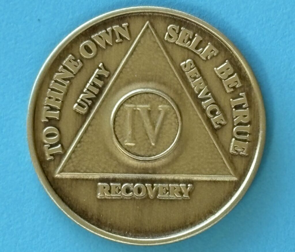 04 Year Bronze Medallion