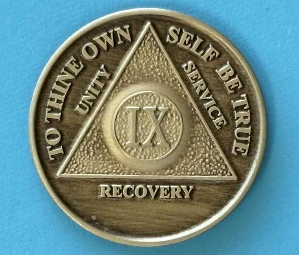 09 Year Bronze Medallion