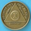 10 years bronze 10 Year Bronze Medallion