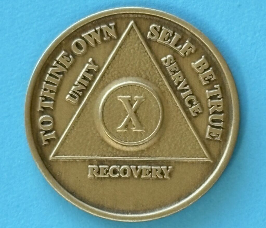 10 Year Bronze Medallion