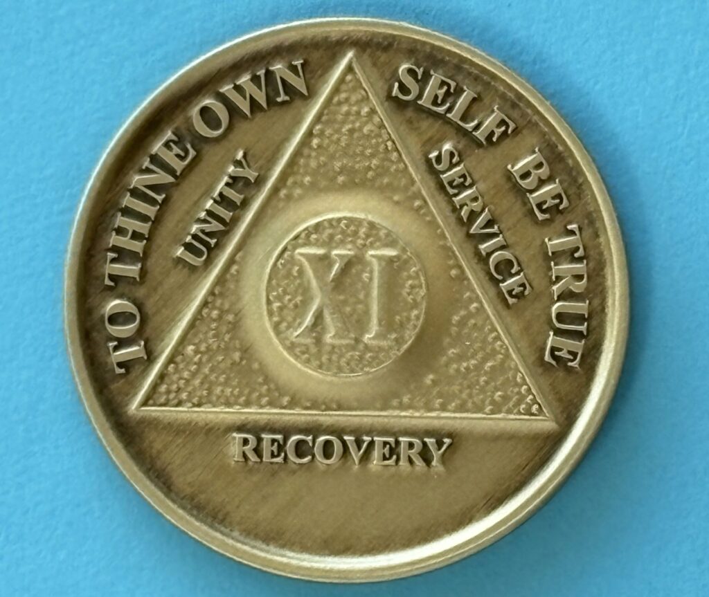 11 Year Bronze Medallion