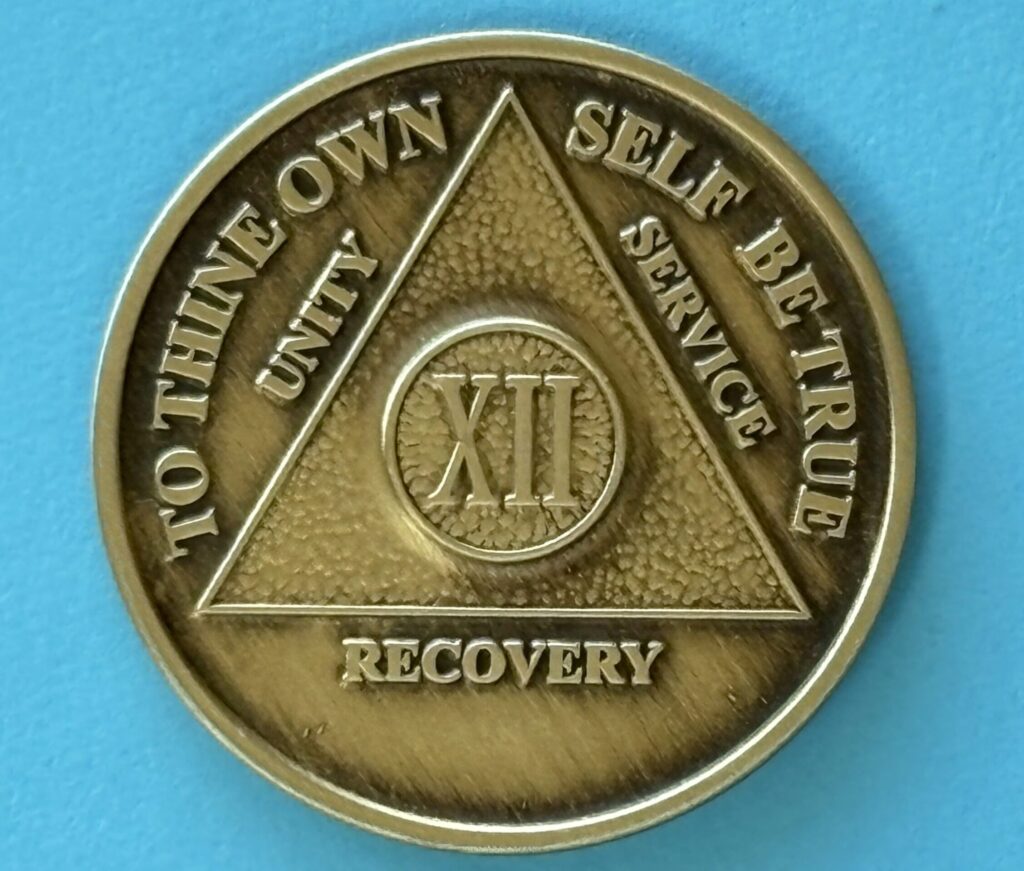12 Year Bronze Medallion