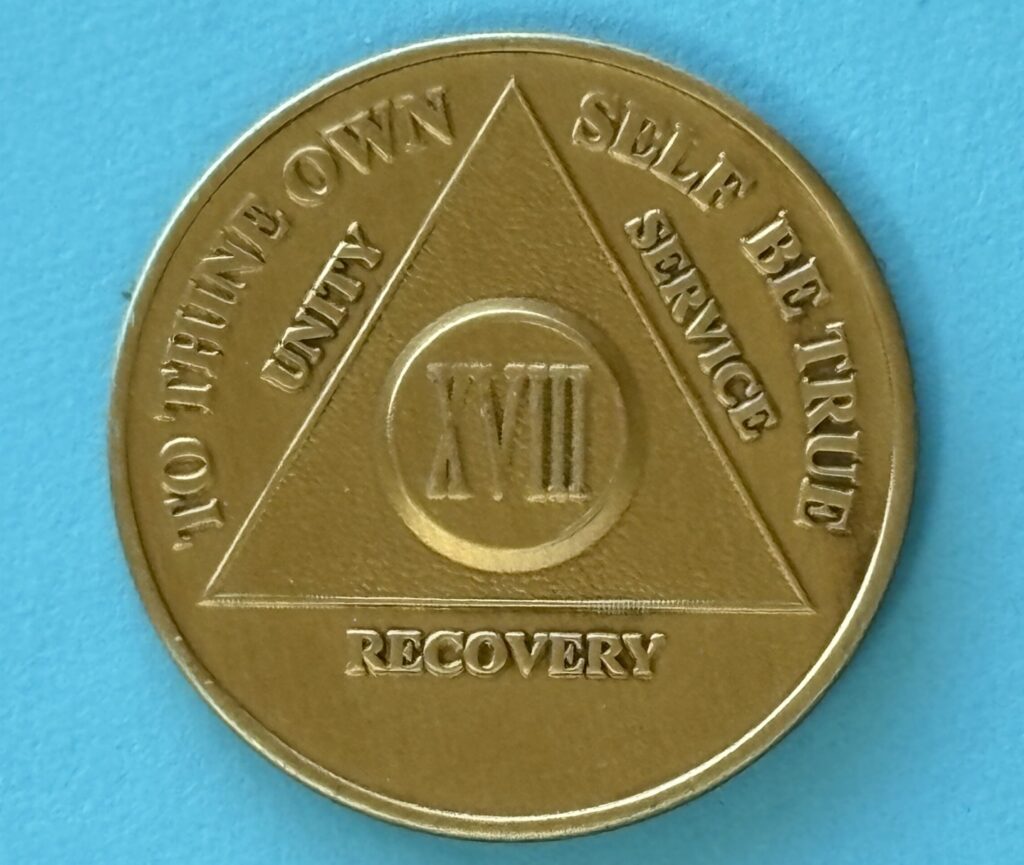 18 Year Bronze Medallion