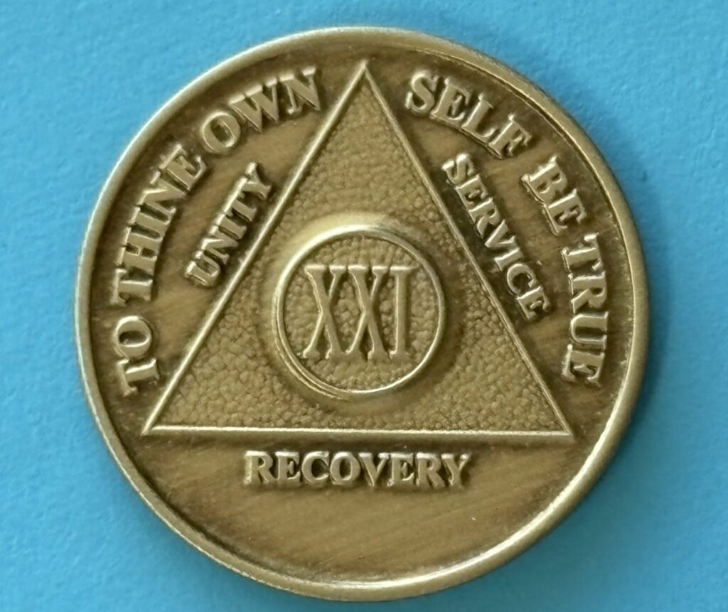 21 Year Bronze Medallion