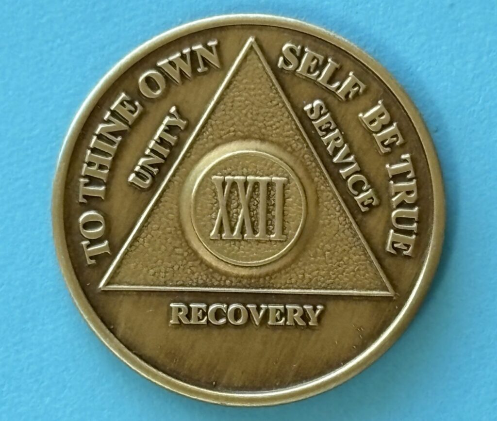 22 Year Bronze Medallion