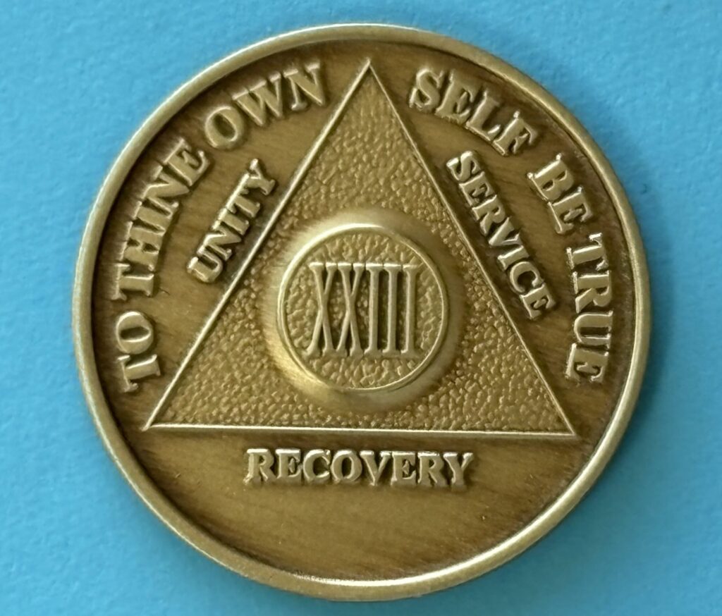 23 Year Bronze Medallion