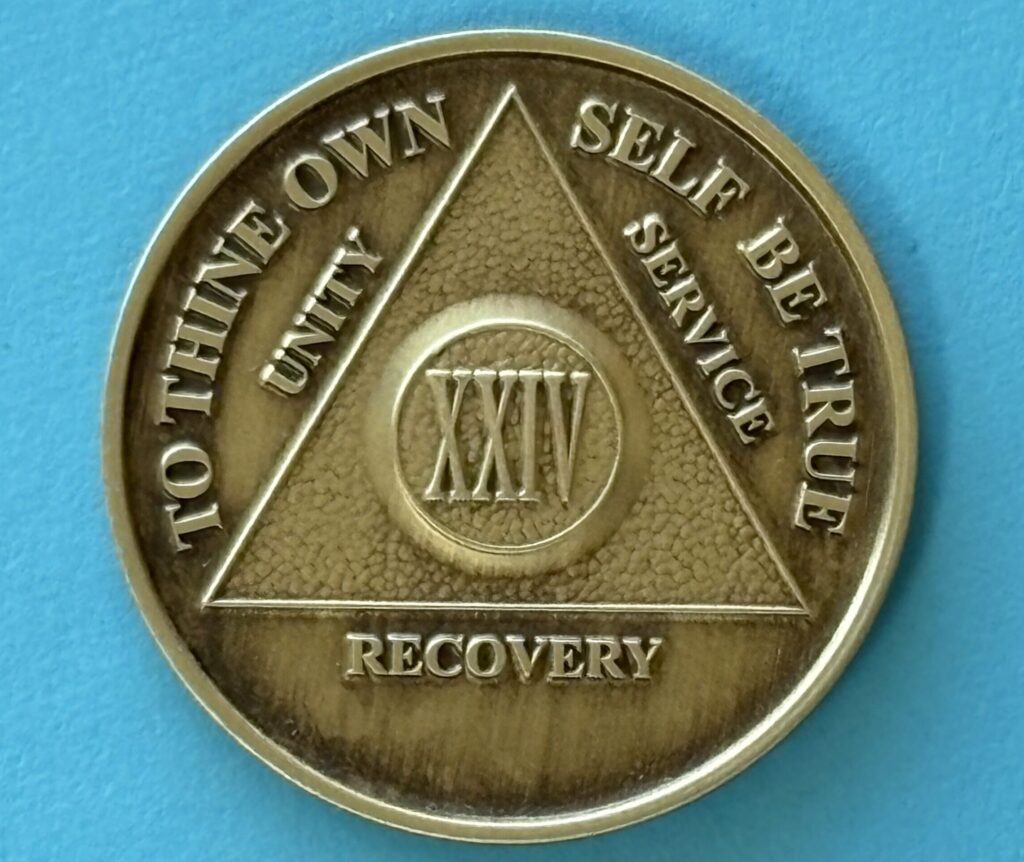 24 Year Bronze Medallion