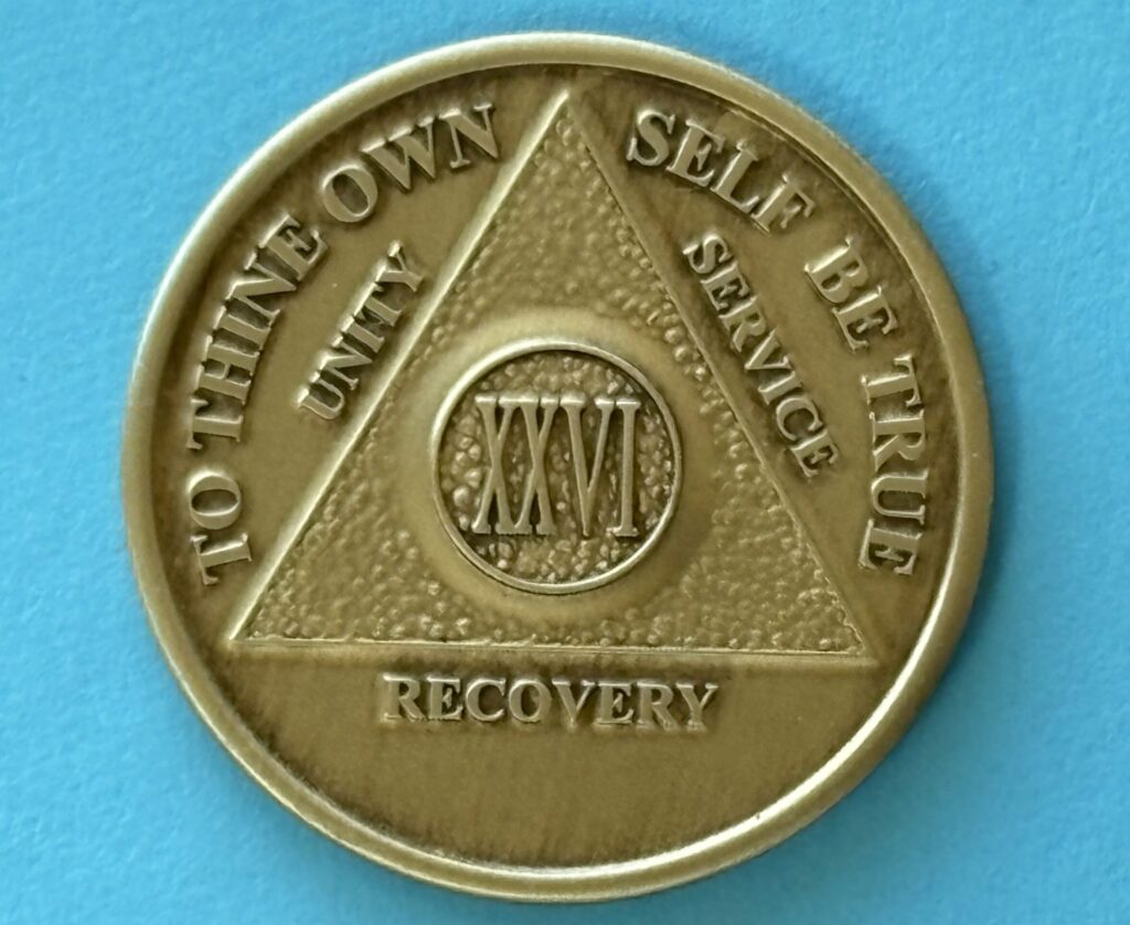 26 Year Bronze Medallion