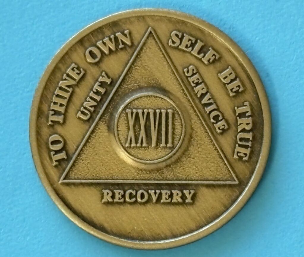 27 Year Bronze Medallion