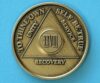 28 years bronze 28 Year Bronze Medallion