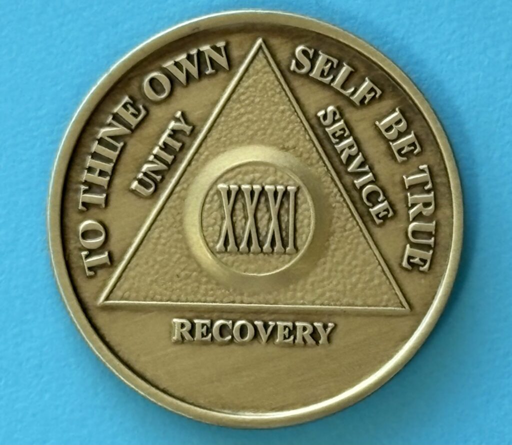 31 Year Bronze Medallion
