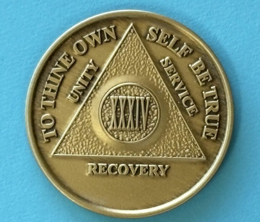 34 Year Bronze Medallion