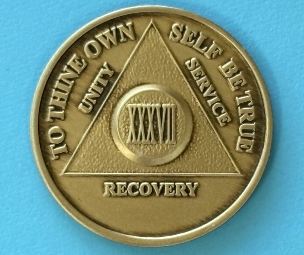 37 Year Bronze Medallion