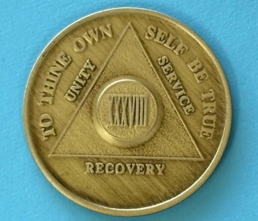 38 Year Bronze Medallion