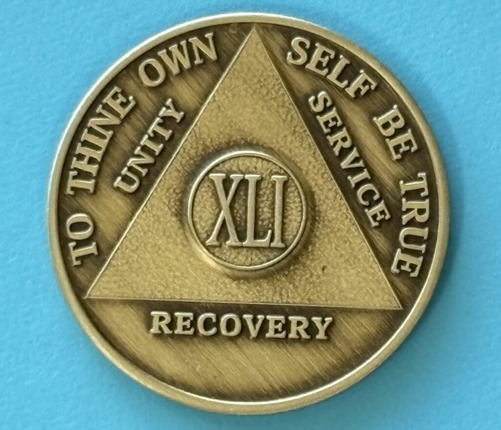 41 Year Bronze Medallion
