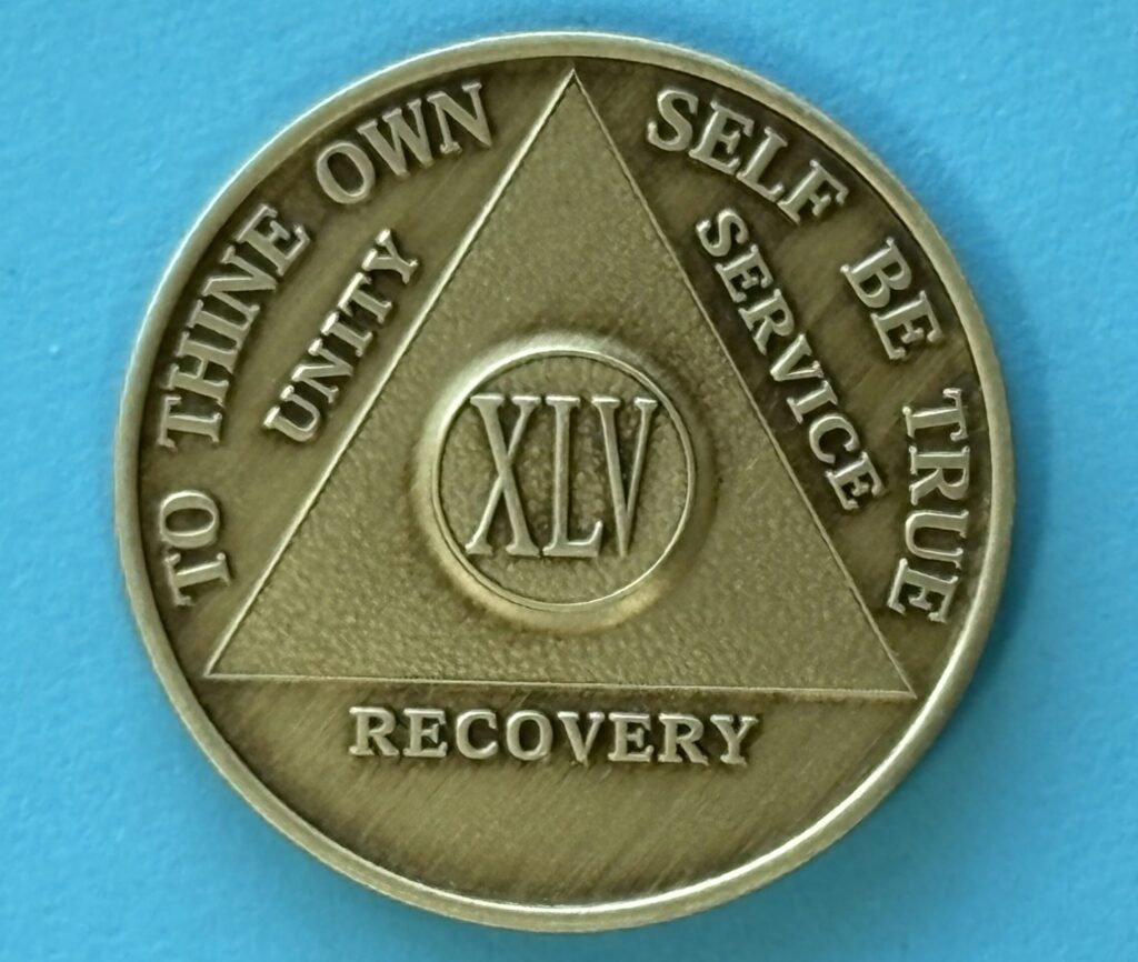 45 Year Bronze Medallion
