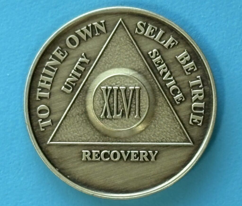 46 Year Bronze Medallion