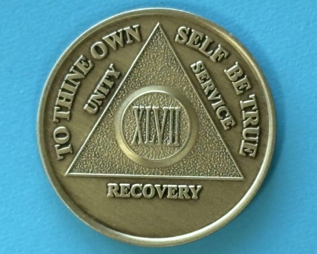 47 Year Bronze Medallion