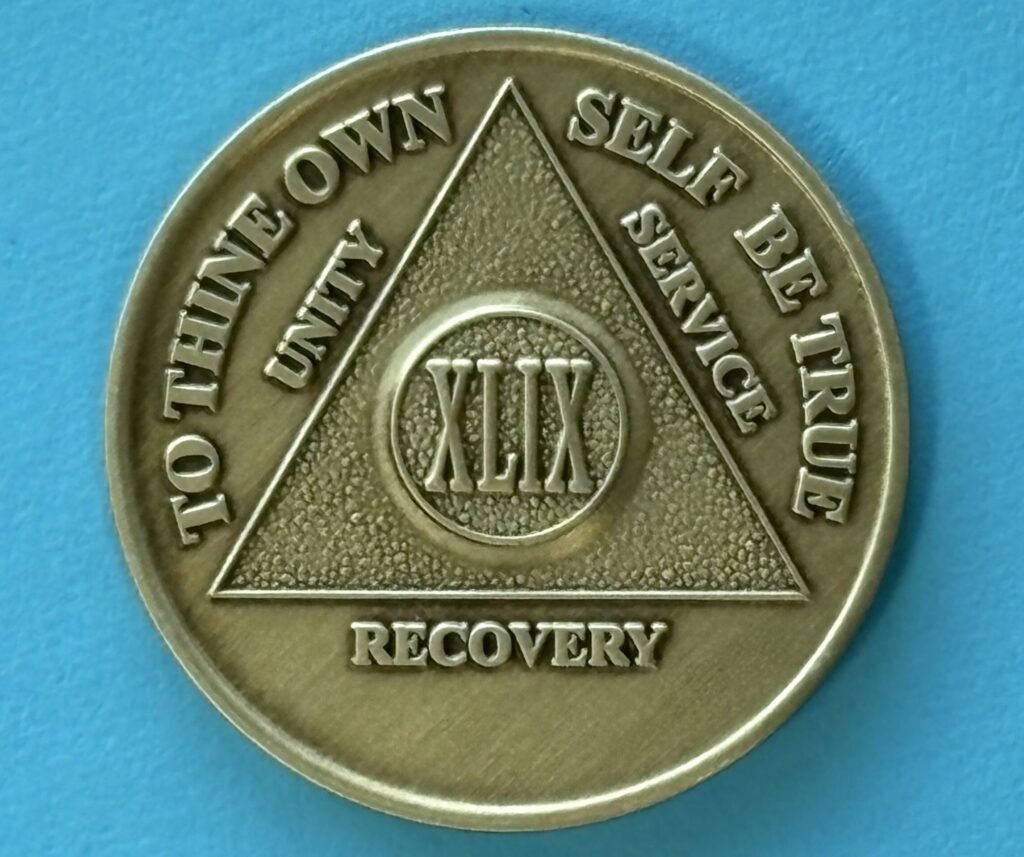 49 Year Bronze Medallion