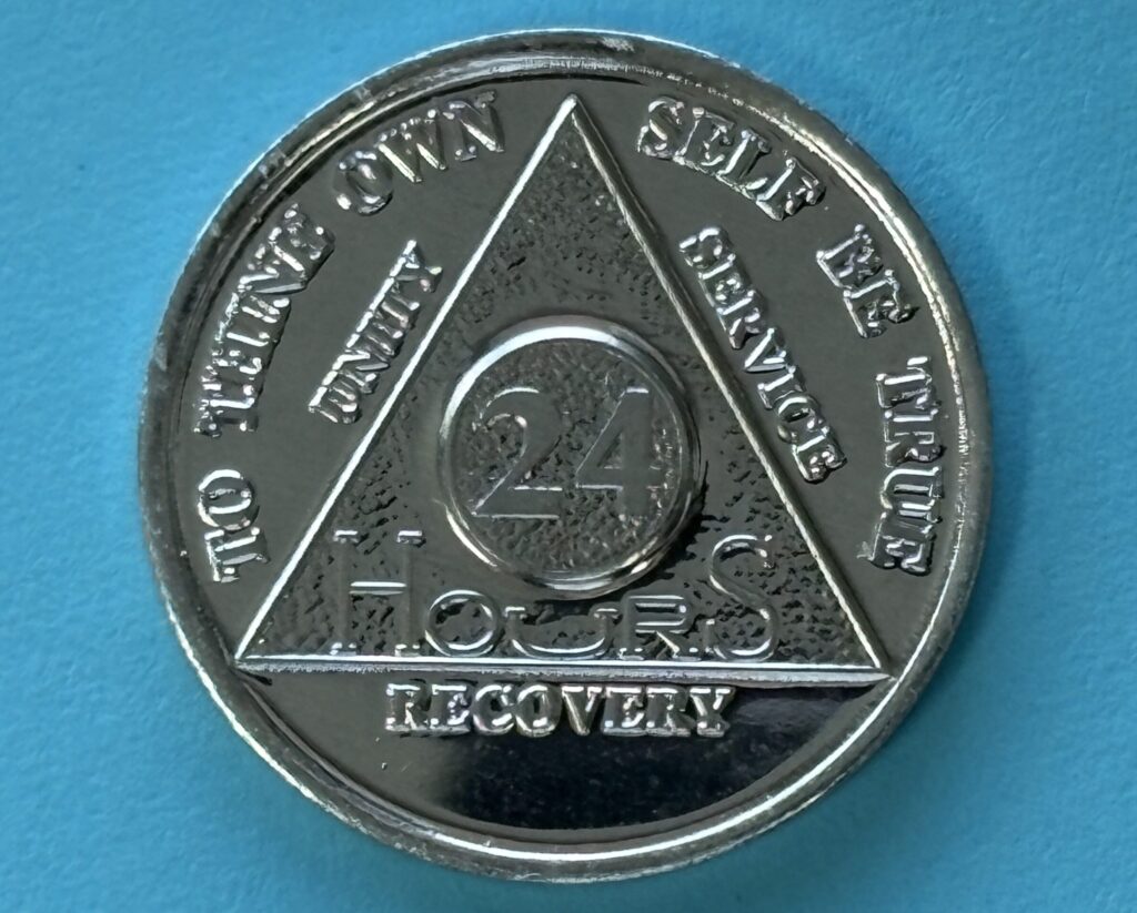 24 Hour Aluminum Medallion