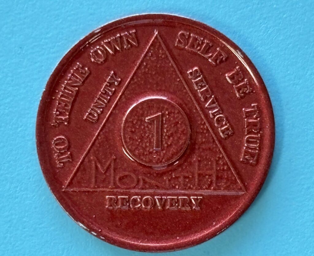 01 Month Aluminum Medallion