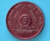5 months aluminum 05 Month Aluminum Medallion
