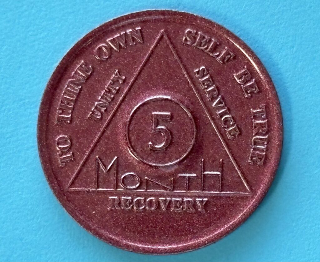 05 Month Aluminum Medallion