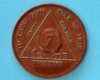 7 months aluminum 07 Month Aluminum Medallion
