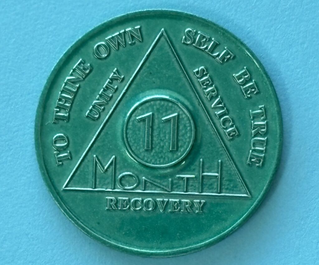 11 Month Aluminum Medallion