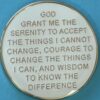 20 Year Medallion White Sparkle Tri-Plate