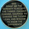 05 Year Medallion Blue and Pearl Tri-Plate