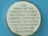 06 Year Medallion White Sparkle Tri-Plate