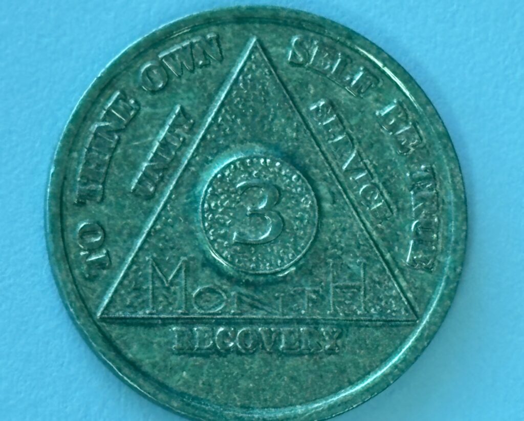 03 Month Aluminum Medallion