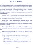 How It Works (AAWS Sheet)